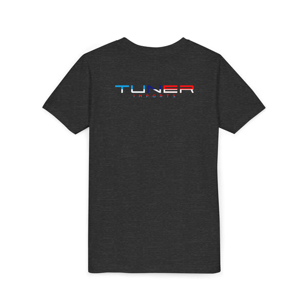 Tuner Imports Youth Graphic Tee - Dripping Logo Design