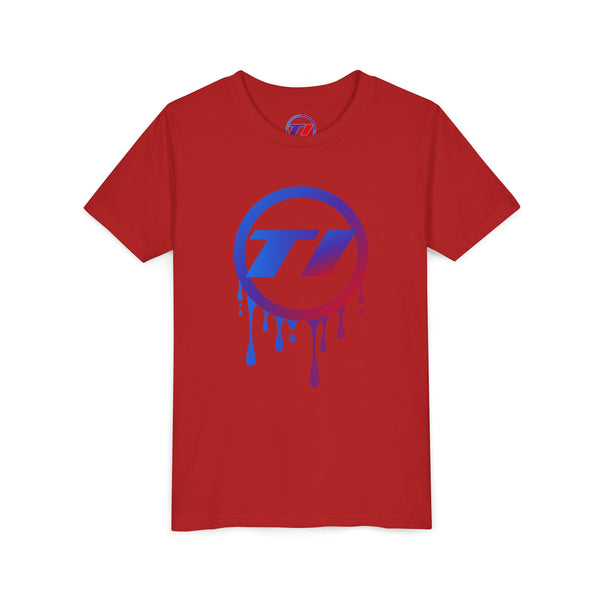 Tuner Imports Youth Graphic Tee - Dripping Logo Design