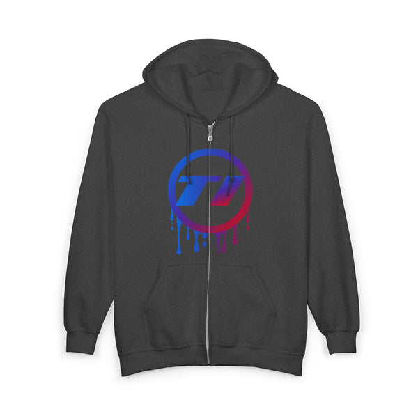 Tuner Drip Logo Full Zip Hoodie