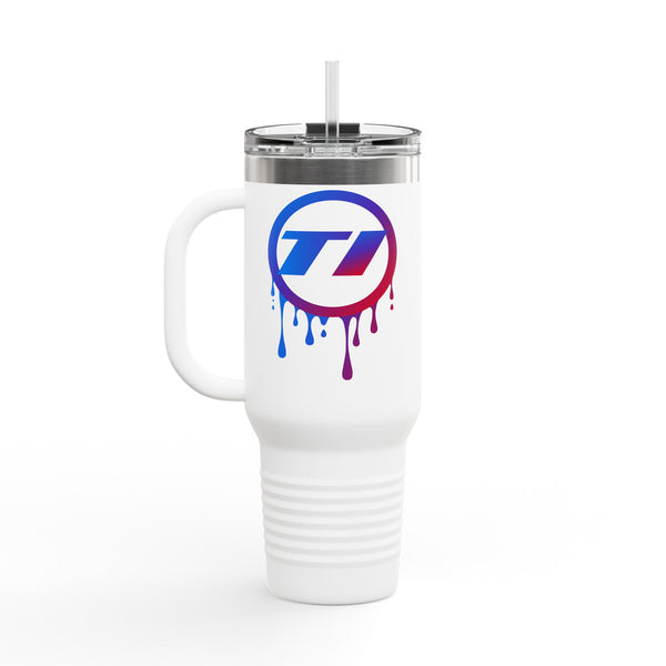 Tuner Imports Colorful Drip Insulated Travel Mug - 40oz