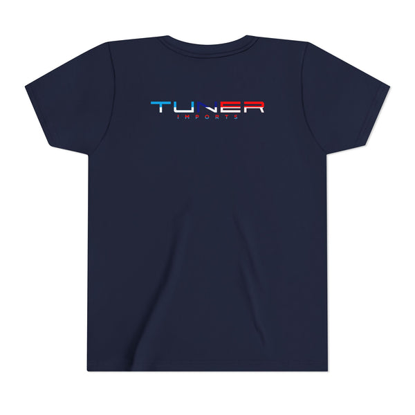 Tuner Imports Youth Graphic Tee - Dripping Logo Design