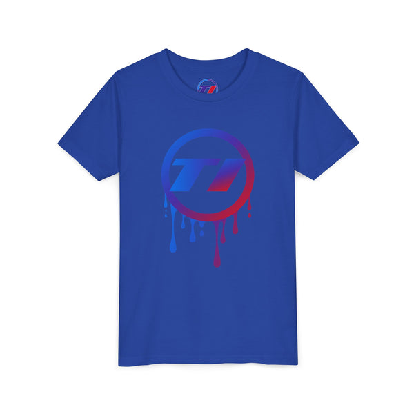 Tuner Imports Youth Graphic Tee - Dripping Logo Design