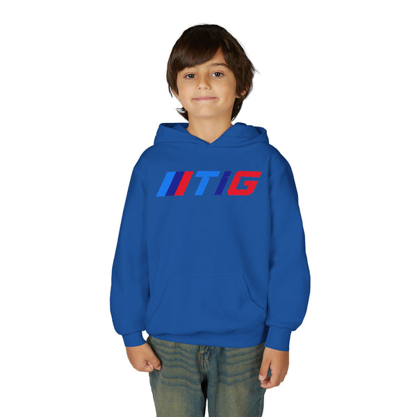 Youth Hooded Sweatshirt with TIG Logo