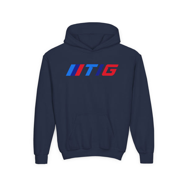 Youth Hooded Sweatshirt with TIG Logo