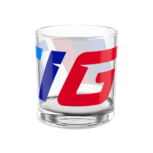 TIG MColorful Custom Rocks Glass - 10oz