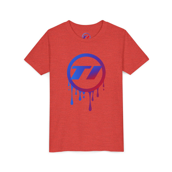 Tuner Imports Youth Graphic Tee - Dripping Logo Design