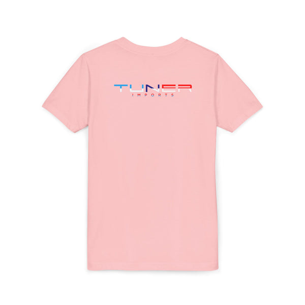 Tuner Imports Youth Graphic Tee - Dripping Logo Design