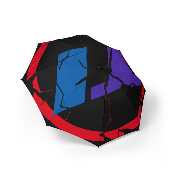 Tuner Imports Vibrant Artistic Semi-Automatic Foldable Umbrella