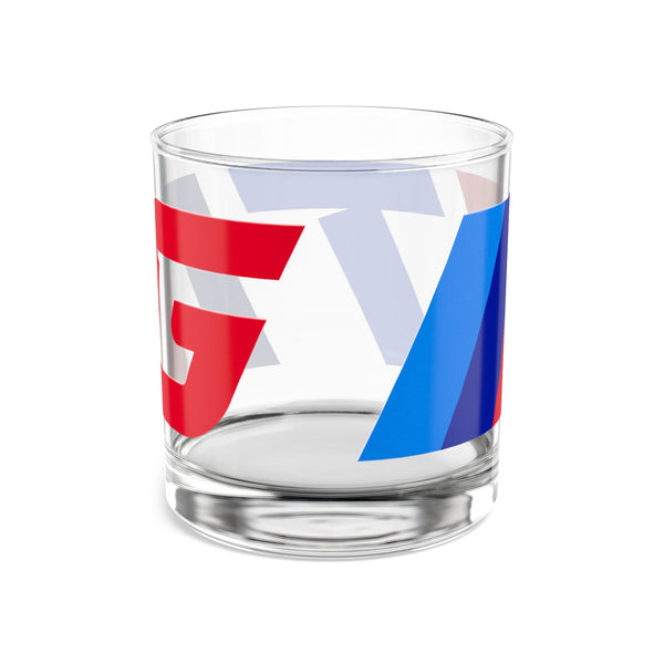 TIG MColorful Custom Rocks Glass - 10oz