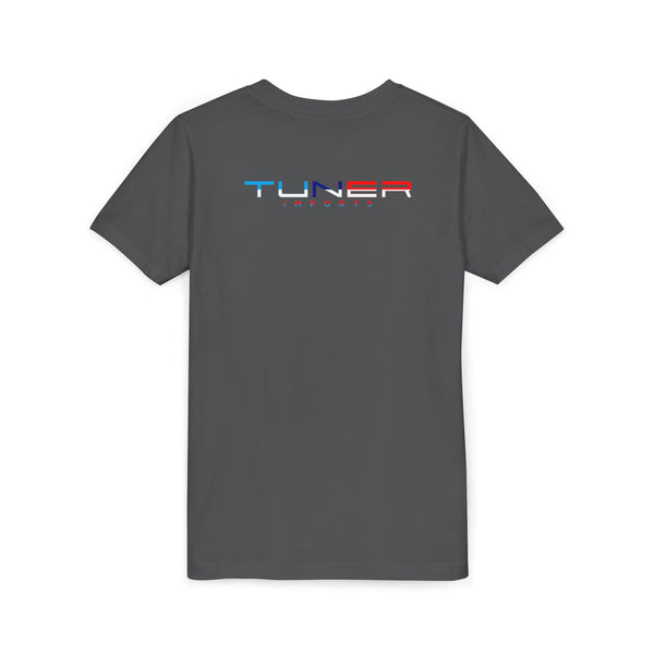 Tuner Imports Youth Graphic Tee - Dripping Logo Design