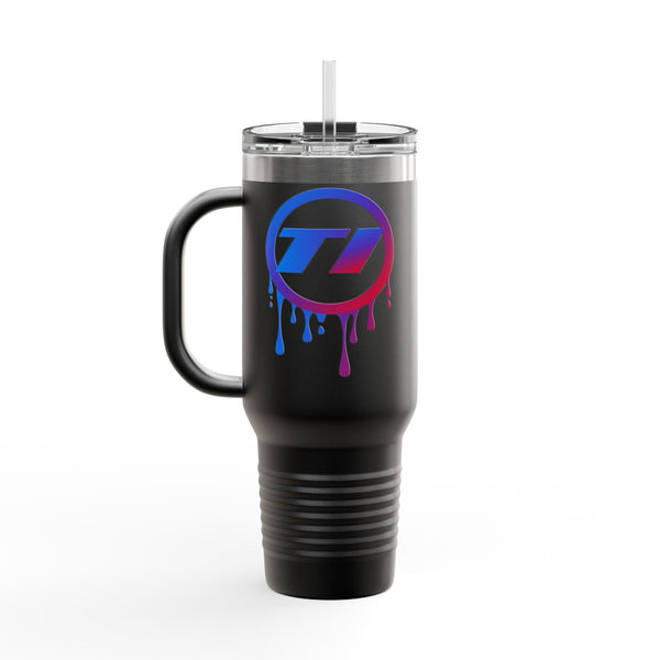 Tuner Imports Colorful Drip Insulated Travel Mug - 40oz