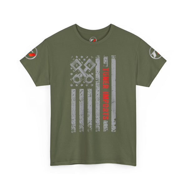 Flag Piston T-shirt (Get 11250 Entries)