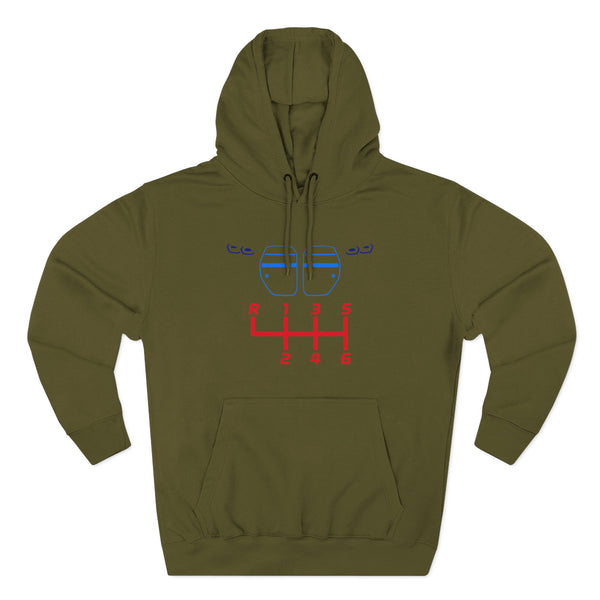Tuner Imports Car Gearshift Hoodie