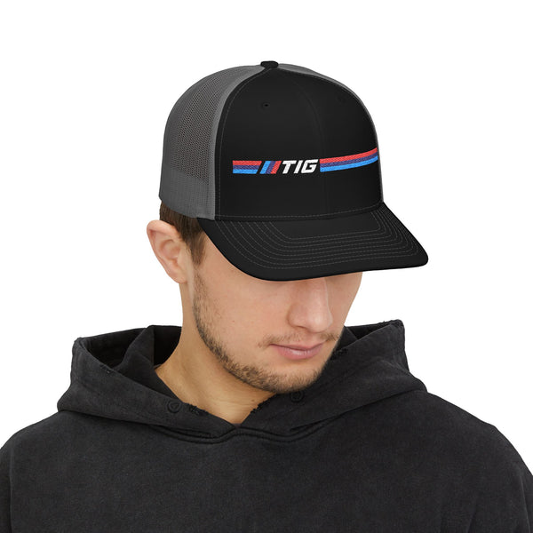 Trucker Cap with Embroidered TIG