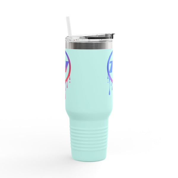 Tuner Imports Colorful Drip Insulated Travel Mug - 40oz