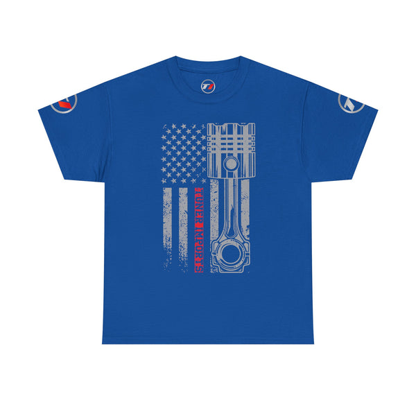 Piston Flag T-Shirt (Get 11250 Entries)