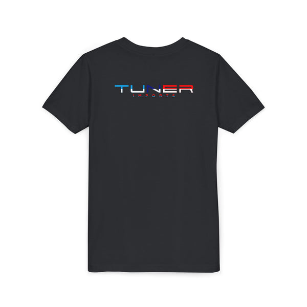 Tuner Imports Youth Graphic Tee - Dripping Logo Design