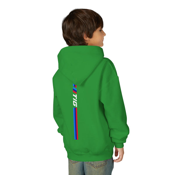 Youth Hooded Sweatshirt with TIG Logo