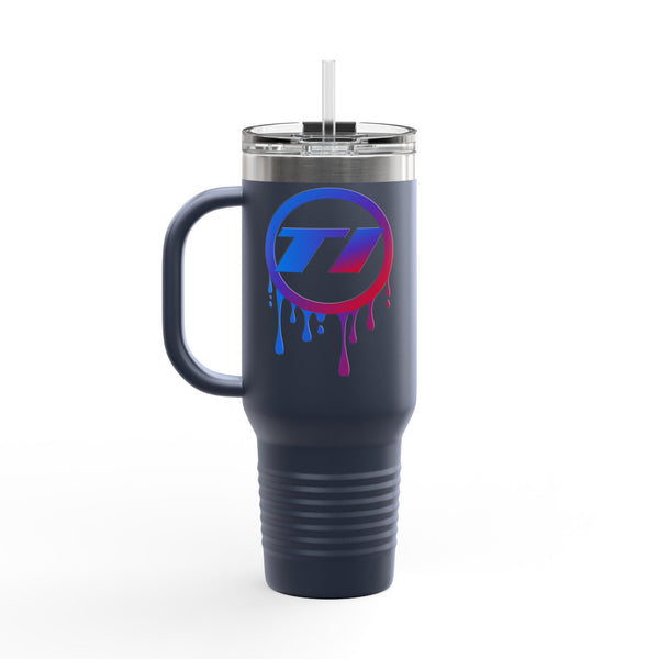 Tuner Imports Colorful Drip Insulated Travel Mug - 40oz