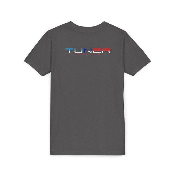 Tuner Imports Youth Graphic Tee - Dripping Logo Design