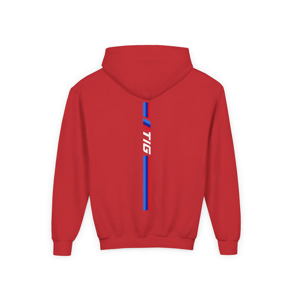 Youth Hooded Sweatshirt with TIG Logo